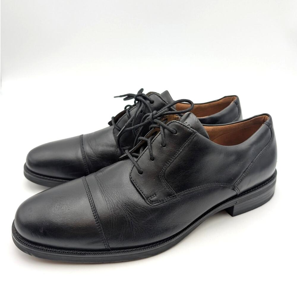 Cole Haan Bedford Cap Toe Derby Dress Shoes Slip-On Men's Size US11.5M EU45